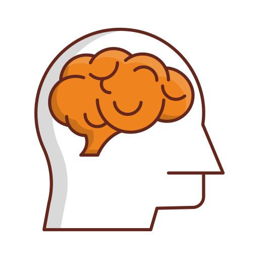 Human brain Generic Outline Color icon