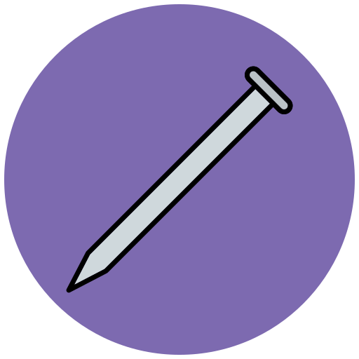 ネイル Generic Outline Color icon