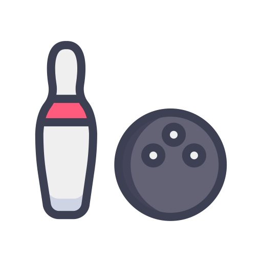 bowling Generic Outline Color icon