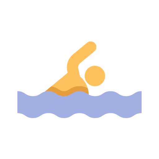 nadando Generic Flat icono