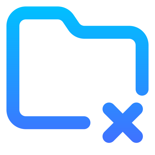 Folder Generic Gradient icon