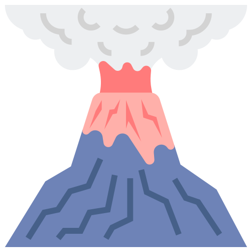 volcan Generic Flat Icône