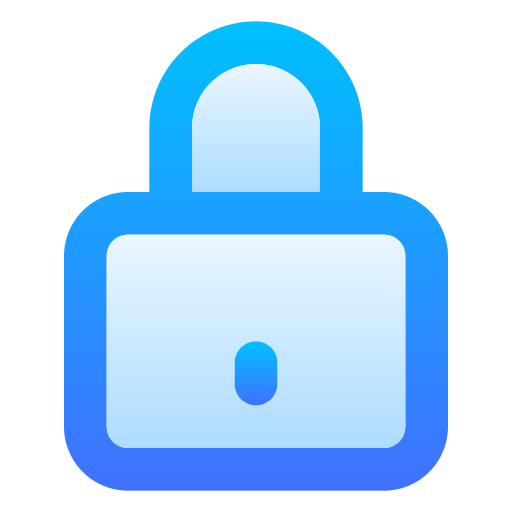 Lock Generic Flat Gradient icon