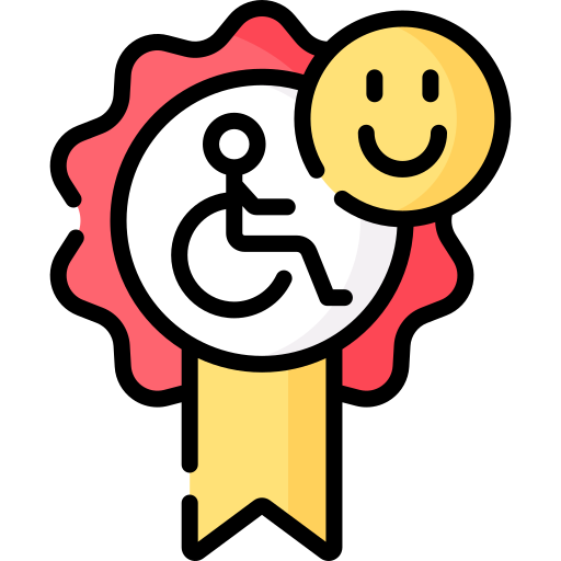 Инвалидность Special Lineal color иконка