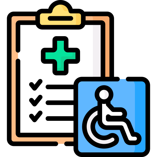 disabilità Special Lineal color icona