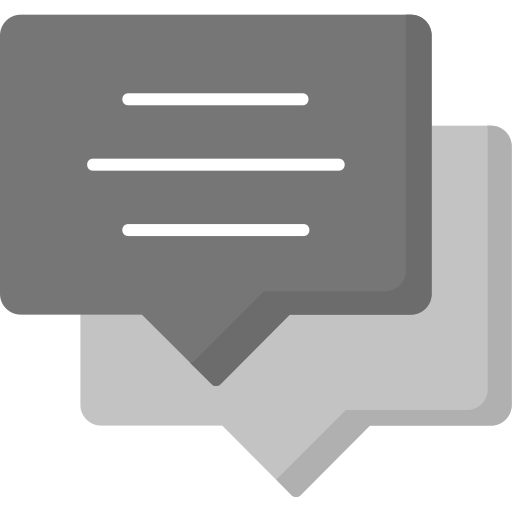 chat-blasen Generic Grey icon