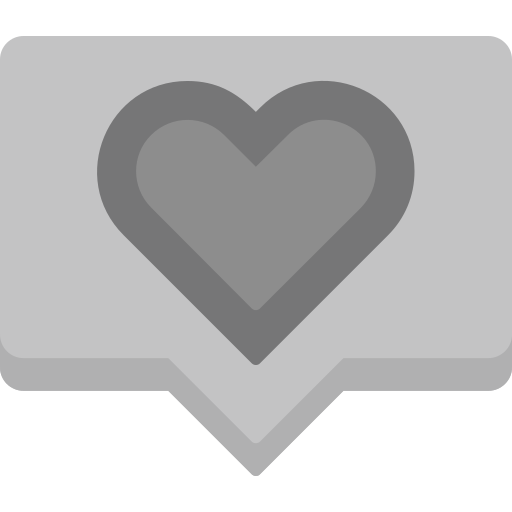 Love Generic Grey icon