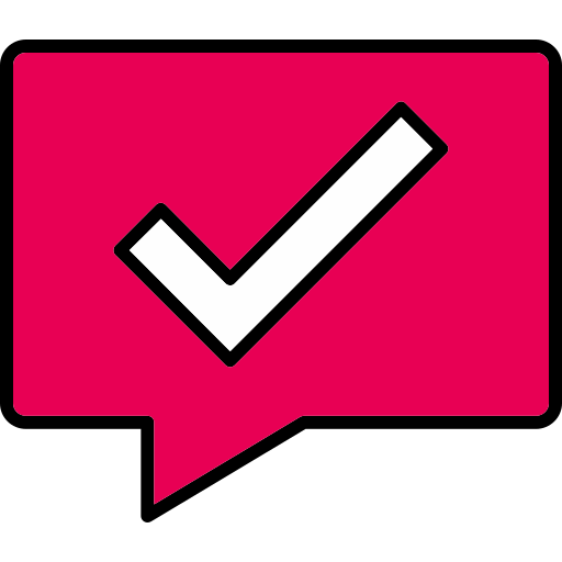 Check Sign Generic Outline Color icon