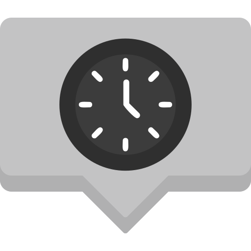 時間 Generic Grey icon