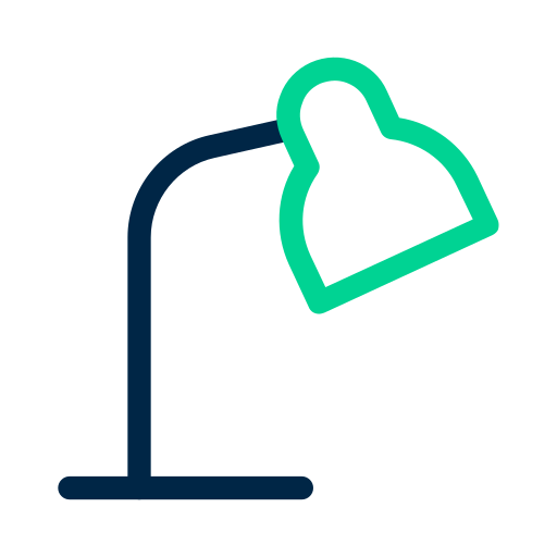 lamp bureau Generic Outline Color icoon