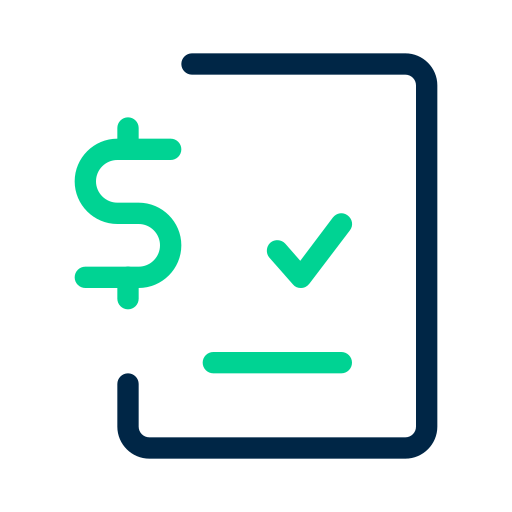 Invoice Generic Outline Color icon