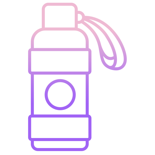 botella de agua Generic gradient outline icono