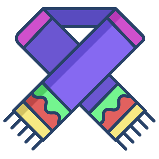スカーフ Generic color outline icon