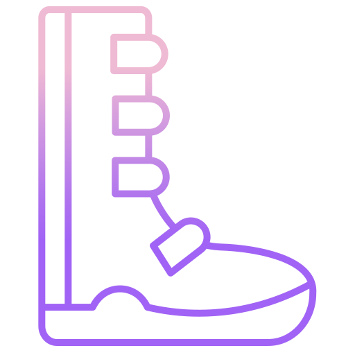 Лыжные ботинки Generic gradient outline иконка