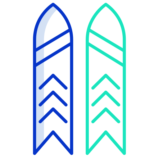 スノーボード Generic color outline icon