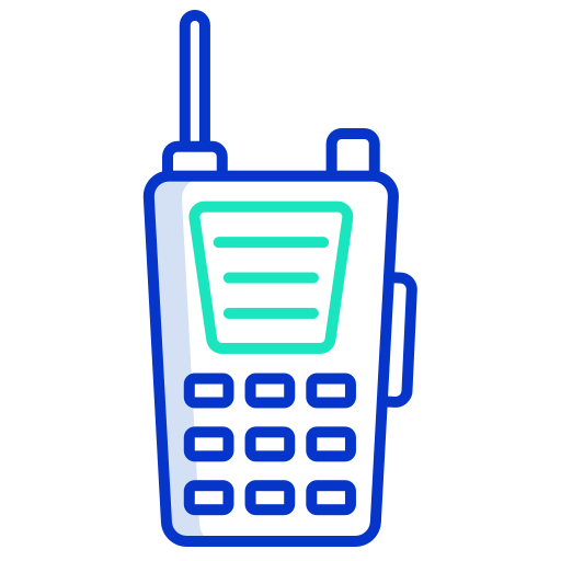 talkie walkie Generic color outline Icône