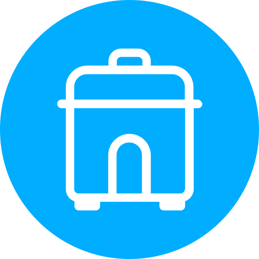 Cooker Generic Blue icon