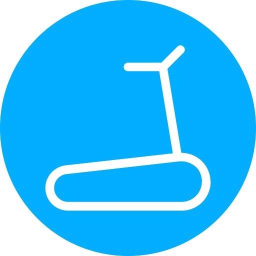 loopband Generic Blue icoon