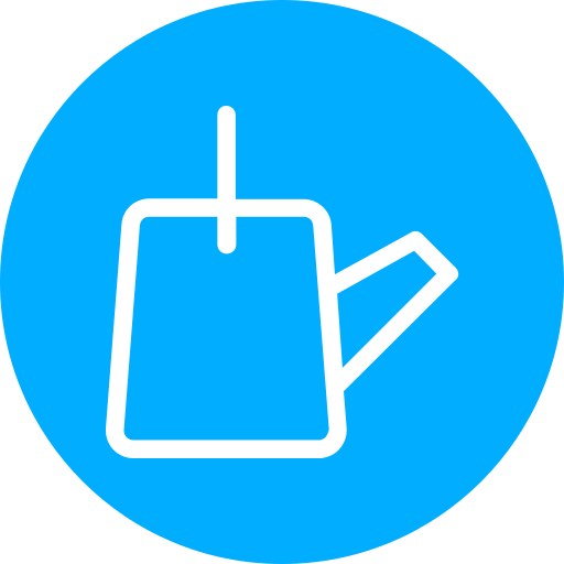 Watering Can Generic Blue icon