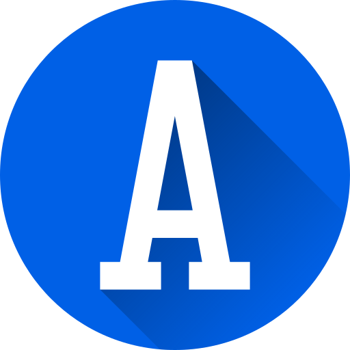Letter A Generic Flat Gradient icon