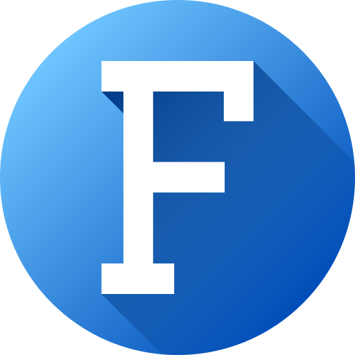 Буква f Generic Flat Gradient иконка