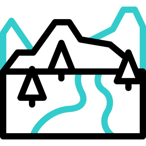 川 Basic Accent Outline icon