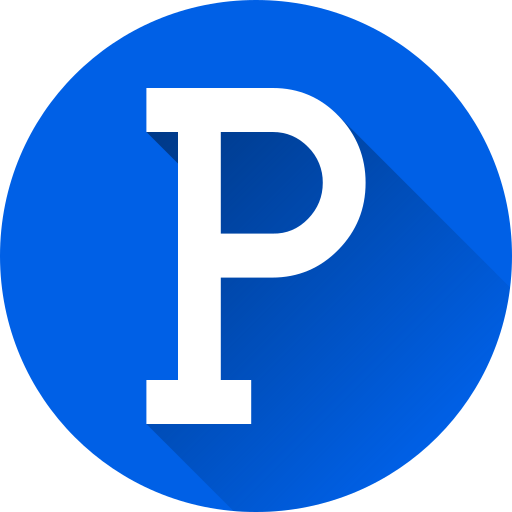 文字p Generic Flat Gradient icon