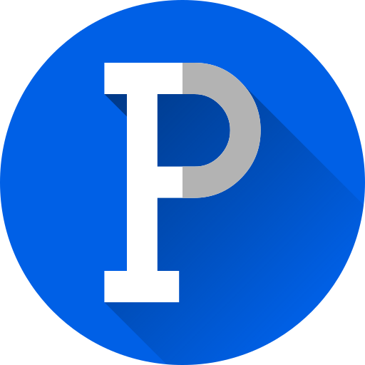 letra p Generic Flat Gradient icono