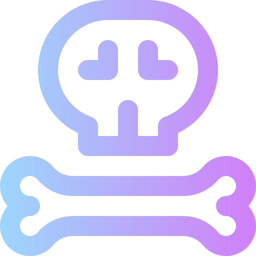 Death Super Basic Rounded Gradient icon