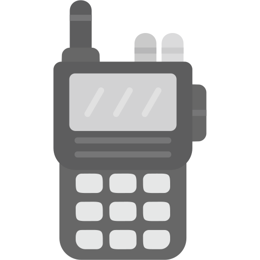 walkie-talkie Generic Grey icoon