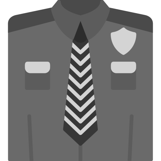 uniforme de police Generic Grey Icône