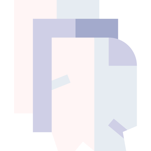 papel Basic Straight Flat icono