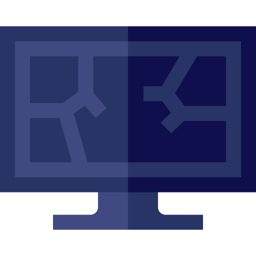 Tv Basic Straight Flat icon