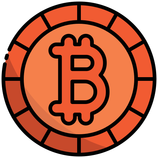 bitcoin Generic Outline Color icoon