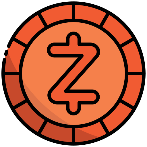 zcash Generic Outline Color icona