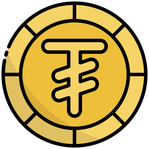Tugrik Generic Outline Color icon