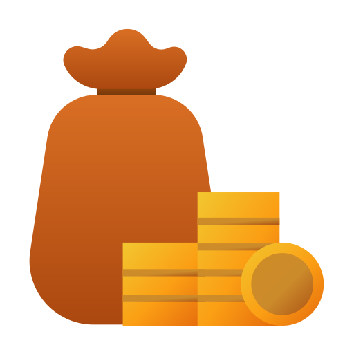 bolsa de dinero Generic Flat Gradient icono