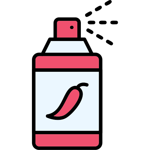 spray au poivre Generic Outline Color Icône