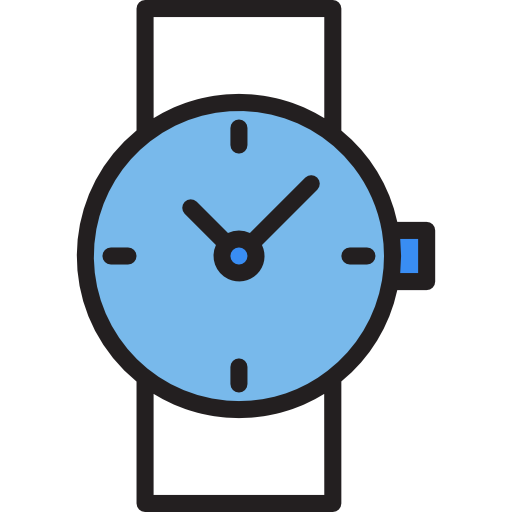 orologio srip Lineal Color icona