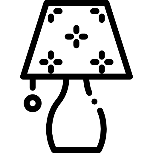 Фонарь Detailed Rounded Lineal иконка