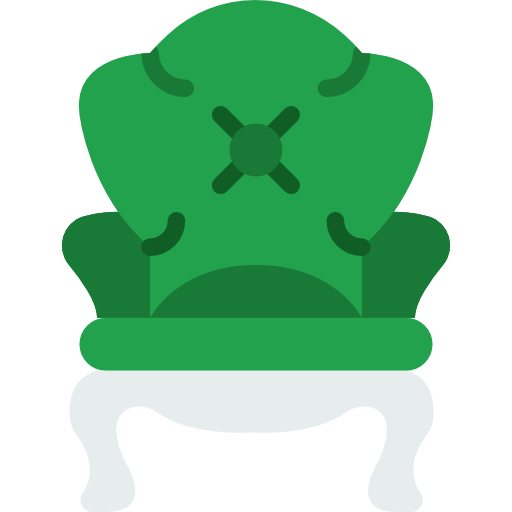 椅子 prettycons Flat icon