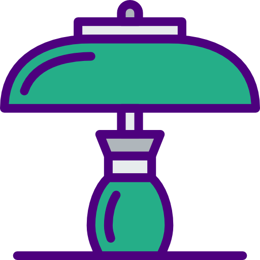 schlafzimmerlampe prettycons Lineal Color icon