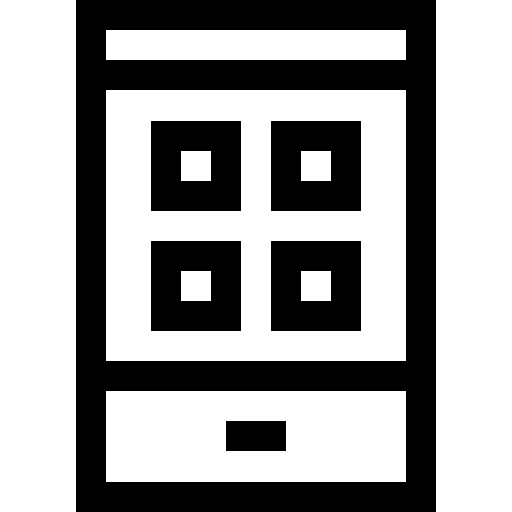 スマートフォン Basic Straight Lineal icon