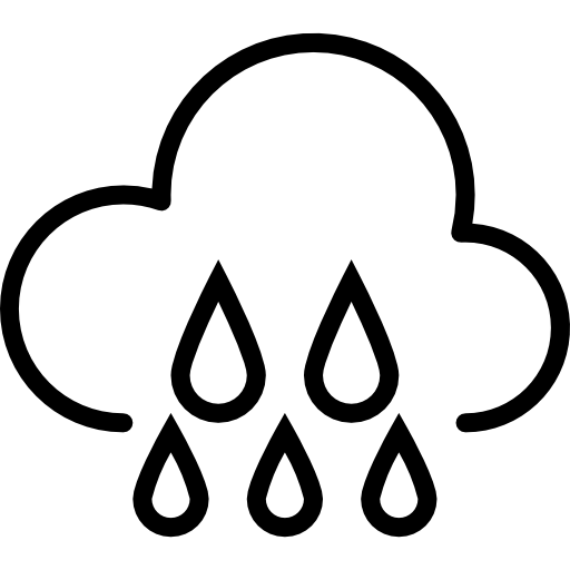 Дождливый srip Lineal иконка