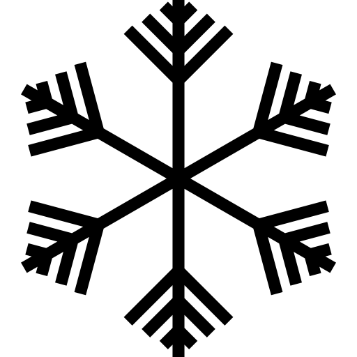 スノーフレーク srip Lineal icon