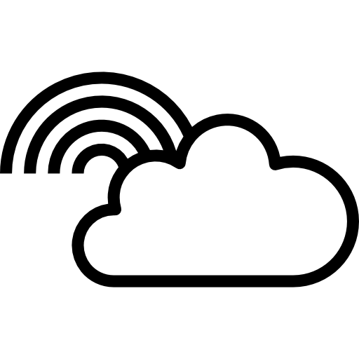 regenbogen srip Lineal icon