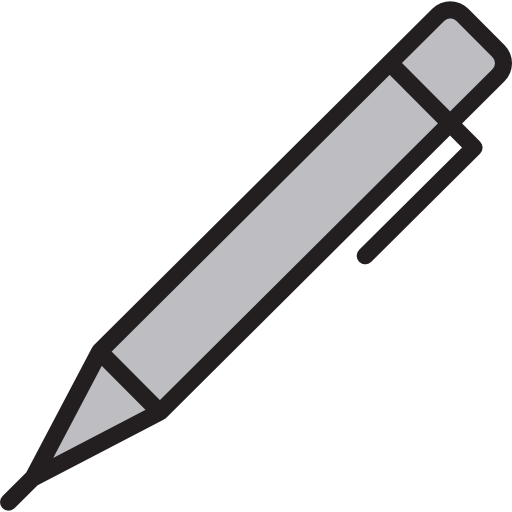 펜 srip Lineal Color icon