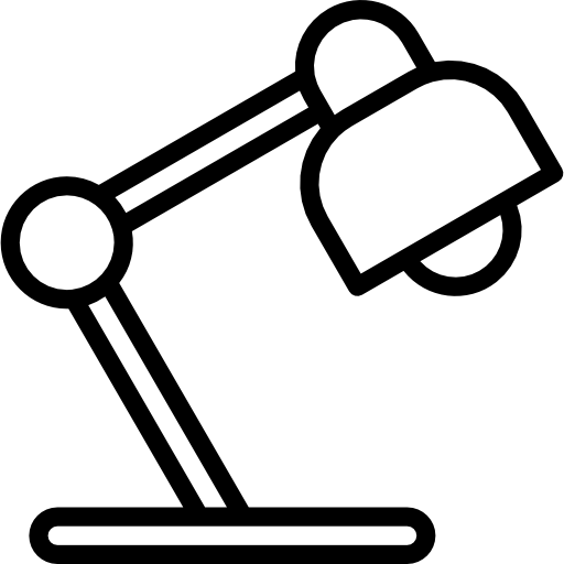 lámpara srip Lineal icono