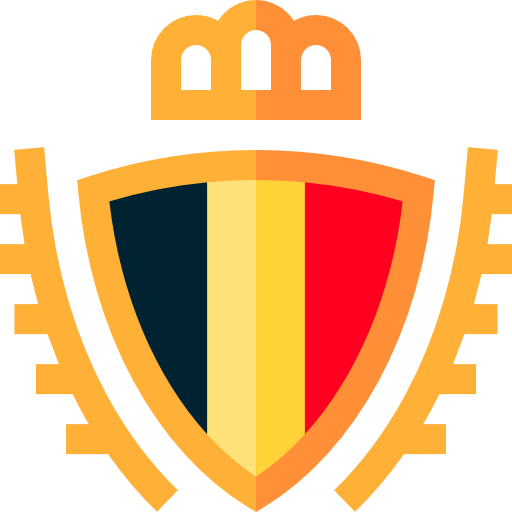 ベルギー Basic Straight Flat icon