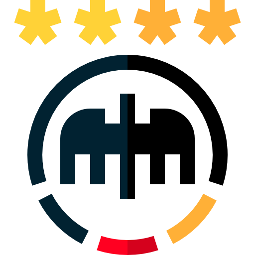 deutschland Basic Straight Flat icon